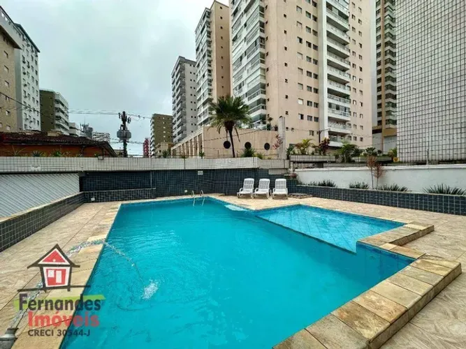 Apartamento mobiliado com piscina  1 quarto para alugar definitivo pacote, 61 m² por R$ 2.