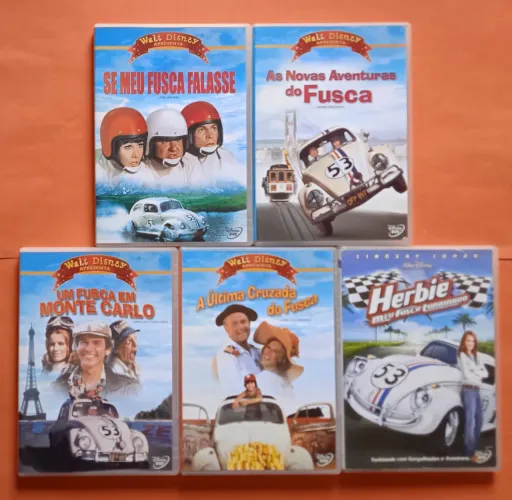 Dvd Coleção Herbie - Walt Disney