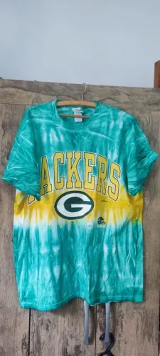 2 Camisetas NHL TIE DYE vintagem - Tamanho XL