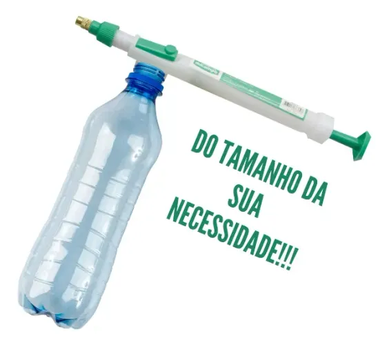 Borrifador Pressão Acumulada Para Garrafa Pet Ducampo