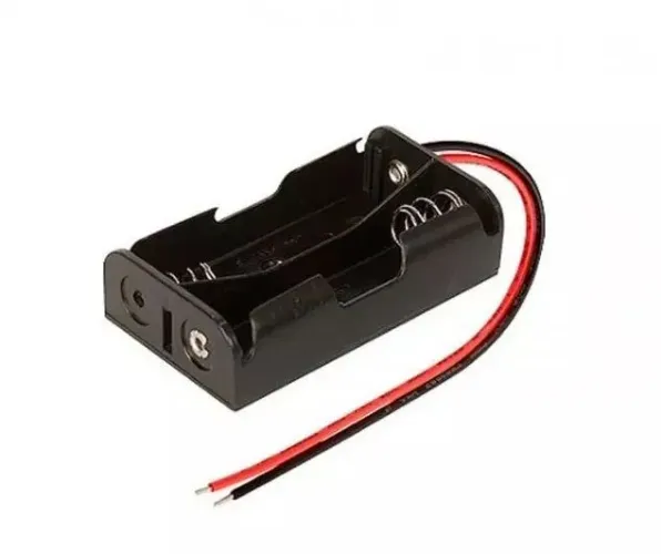 Suporte Para 2 Pilhas Aa Kit 2 Unidades Arduino Automação Robotica COD-CP115