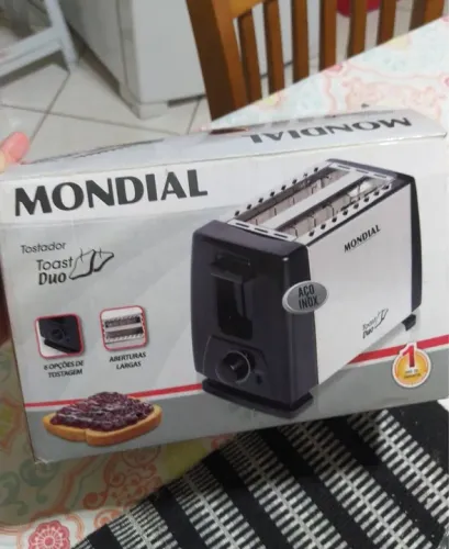 Torradeira Mondial Duo Toast NOVA