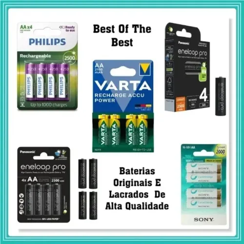 Baterias Philips, Varta, Panasonic, E Sony De Altisima Qualidade!!!