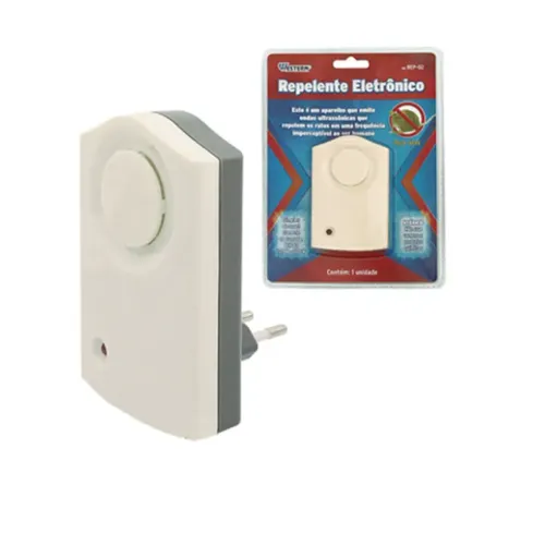 Repelente Eletrônico Espanta Ratos E Baratas - Bi-volt 127v 220v