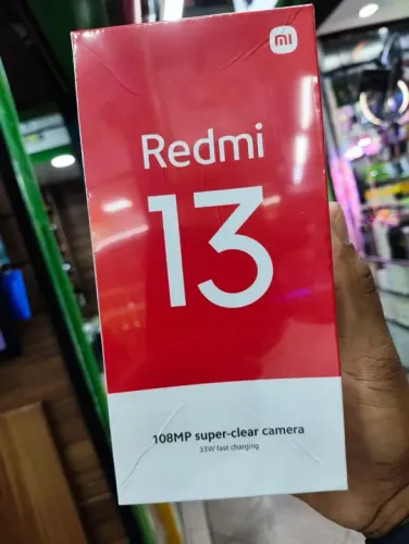 Xiaomi Redmi 13 128GB...Novo.Lacrado.Com garantia e pronta entrega.