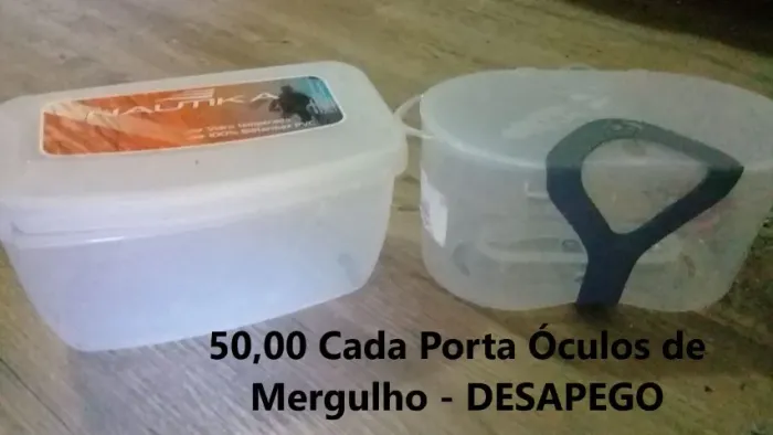 Porta Óculos de Mergulho - Desapego