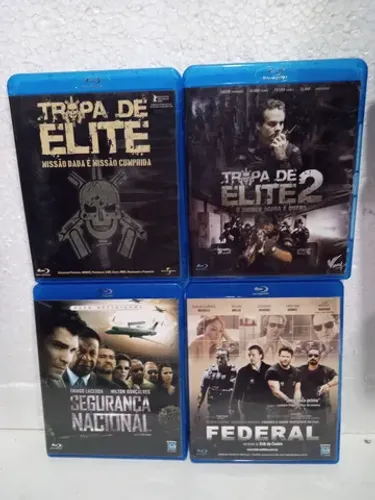 Coleção Tropa de Elite Cinema Nacional original
