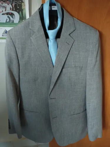 Terno Cinza Linho TAM. 46 Darmand