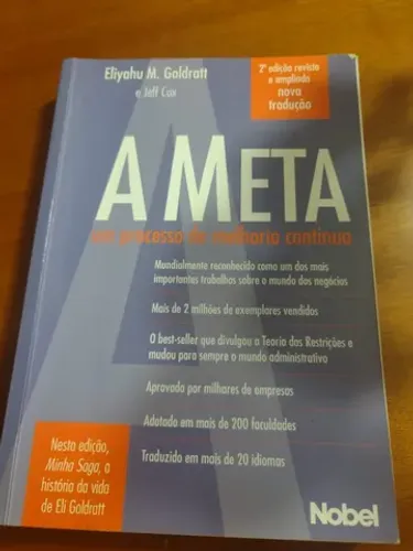 A Meta : Um Processo De Melhoria Continua, De Goldratt, Eliyahu M.. Editora Brasil Franchi