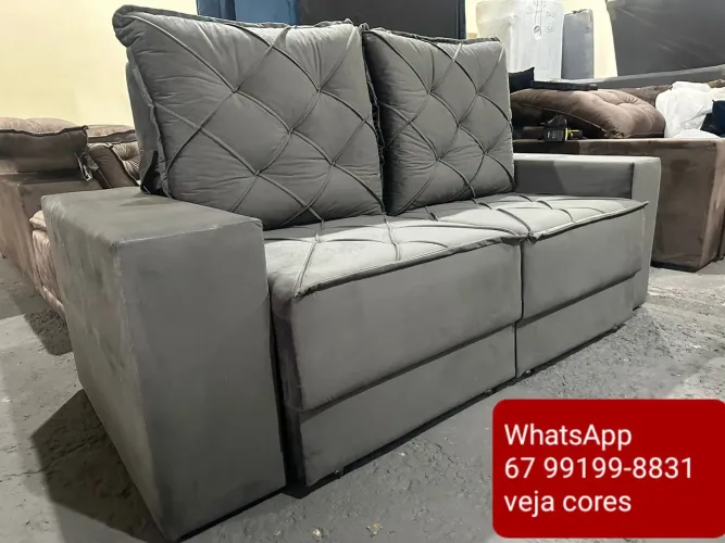 Sofá novo em 10 X $199.00 cartão de crédito entrega