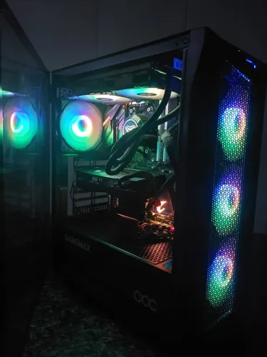 PC GAMER R5 5600X, 16gb memória 4000mhz, Rx6600M, nvme 1tb, fonte xpg Full 850w gold