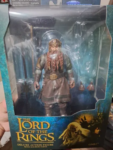 O Senhor dos Anéis Gimli sem peça Baf Diamond Select