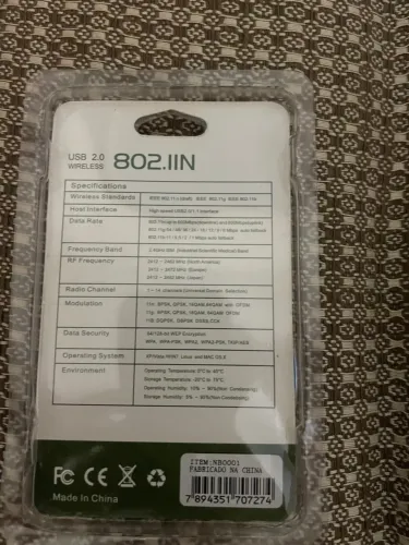 Adaptador USB Wireless 802.11n
