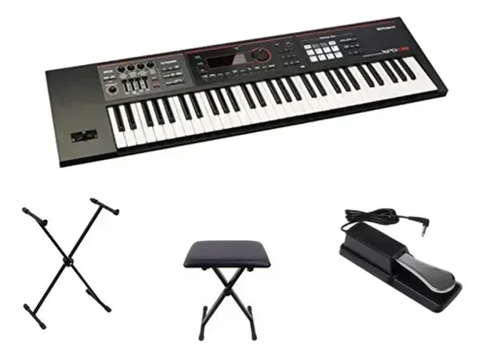 Teclado Sintetizador Roland Xps30 Bk + Kit Acessórios Xps-30 Xps 30