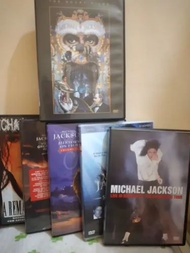 Coleção DVDs Michael Jackson