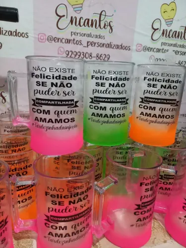Canecas de Chopp,  copos personalizados,  baldes de gelo .