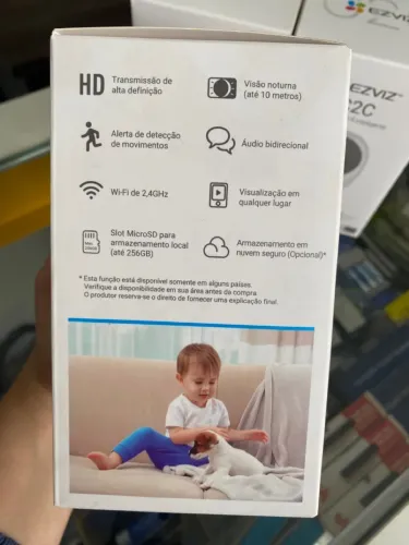 Câmera de Segurança EZVIZ 2C WI-FI