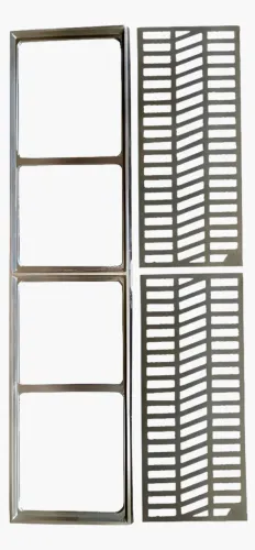 Grelha para área externa 1m x 20cm (neste anúncio são 6 GRELHAS) MAS TENHO MAIS !!!