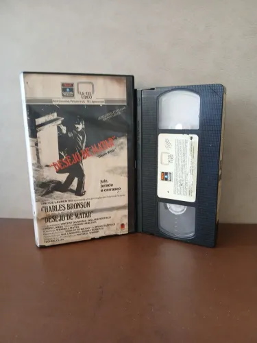 Fita Vhs Desejo de Matar - Charles Bronson - Rara
