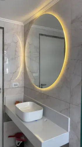 Espelhos com Led