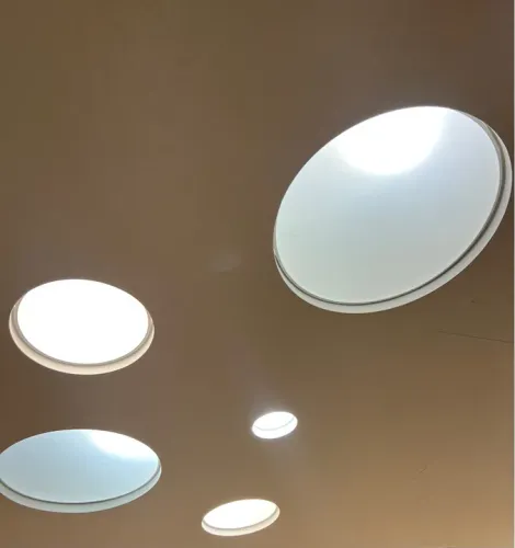 Iluminação de Teto com Design Moderno