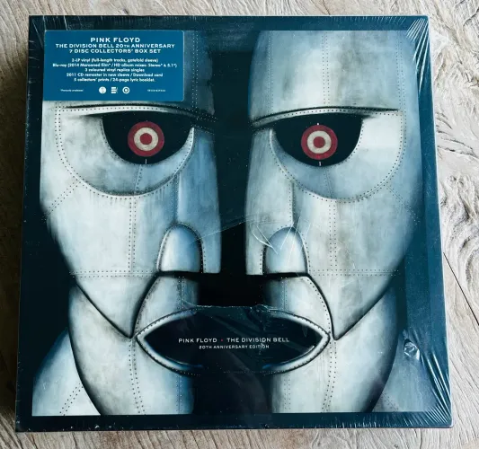 Raridade: Box original Pink Floyd The Division Bell - 7 discos (nova, lacrada)