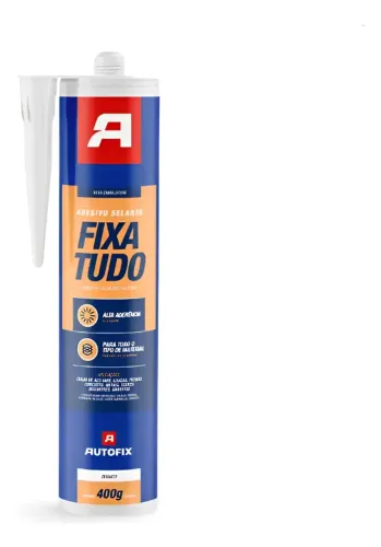Adesivo Selante Fixa Tudo 400g Branco Autofix