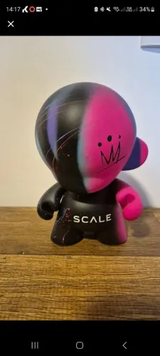 Toy Art Exclusivo Kidrobot Munny - Customizado por Geraldo Lopes (Hyper)