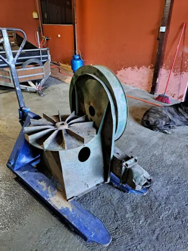 Exaustor industrial super reforçado  motor 17 cv 