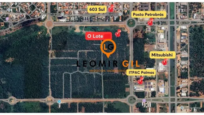 LOTE PRÓXIMO A FACULDADE ITPAC E HOSPITAL CRISTO REI.