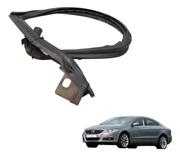 Borracha Porta Traseira Esquerda Volkswagen Passat Cc 2011 Preto