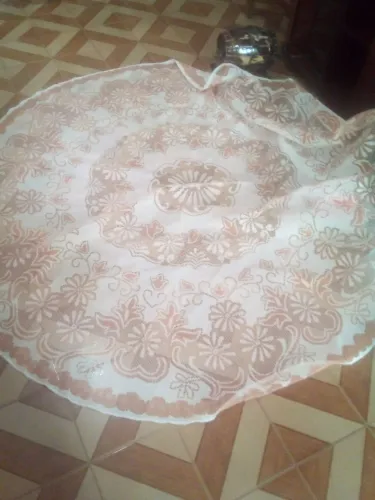 Toalha de mesa redonda