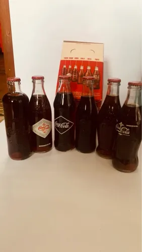 Coleção de Garrafas Coca-Cola Vintage