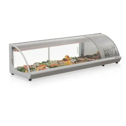 Vitrine Refrigerada de Bancada 1,60m GVRB-160 Gelopar