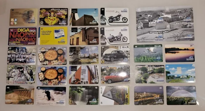 Coleção de Cartões Telefônicos Sercomtel