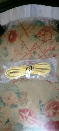 CABO DE REDE UTP RJ45 AMARELO 