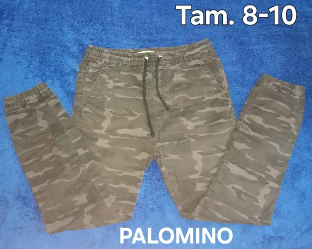 Calça camuflada palomino