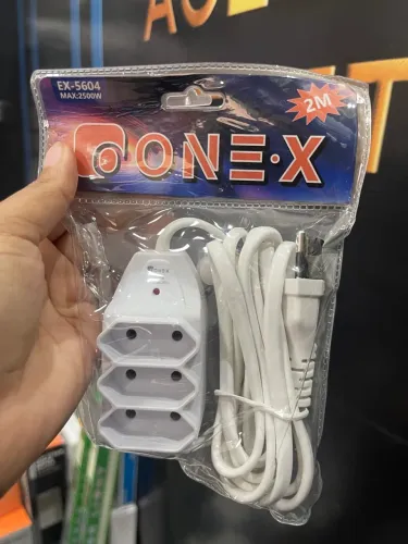 Extensão Tomada Inteligente ONE-X com 3 Saídas - 2 Metros