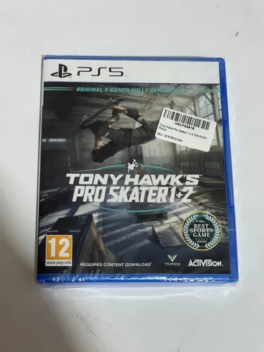 Tony Hawks 1+2 - PS5 - Novo - Lacrado 