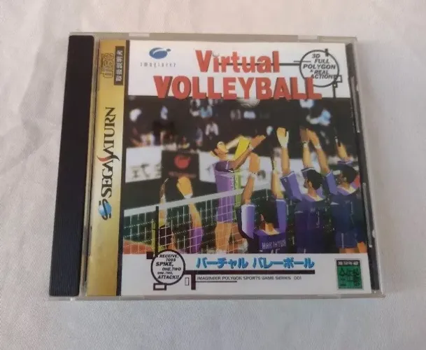 Virtual Volleyball - Jogo Original Japonês Sega Saturn