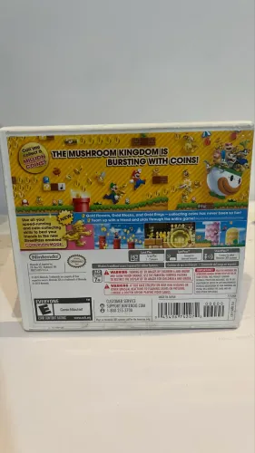New Super Mario Bros 2 3ds na caixa