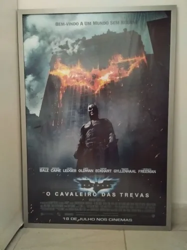 Quadro Pôster do filme Batman emoldurado