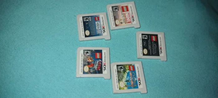Coletânea 5 jogos lego Nintendo 3ds