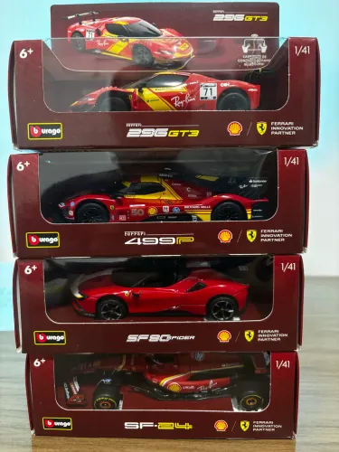 Coleção Ferrari shell