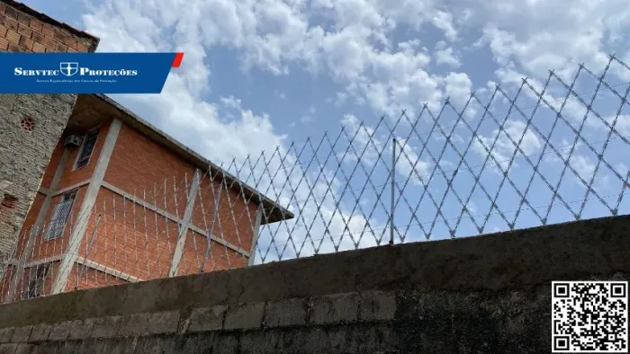  Rede Laminada em Muros - Segurança Inteligente
