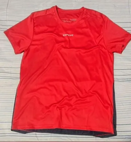 Camiseta Lupo Vermelha Esportiva