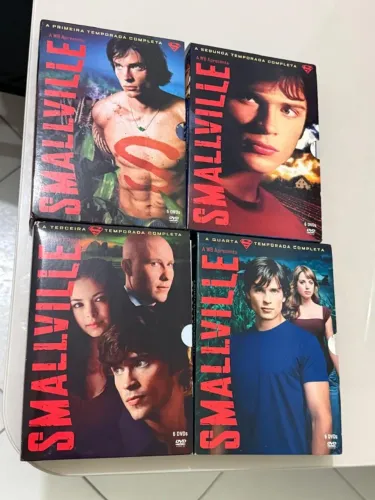 1,2,3 e 4 temporada de Smallvile (4 BOX)
