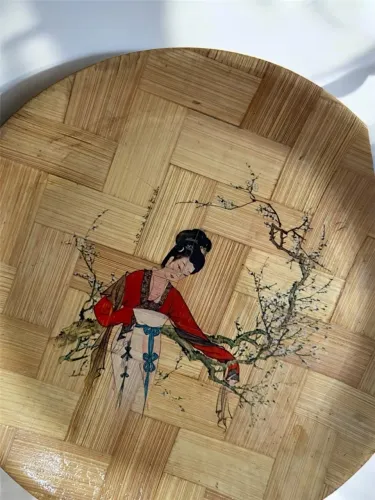 Bandeja Decorativa Artesanal - Bambu