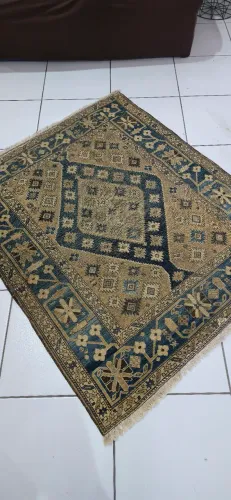 Tapete Retangular Vintage Shirvan A 1,45x1,23 By Kamy Sala Escritório Macio Elegante 