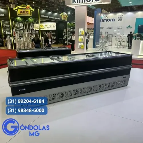 Ilha Para Congelados - Refrigeração Comercial Profissional